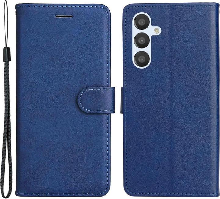Cover-Discount Galaxy A54 - Leder Etui Hülle blau (Samsung Galaxy A54 5G)