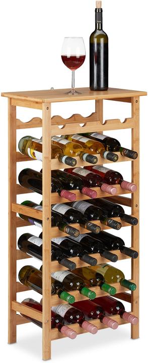 Immagine prodotto Relaxdays Portabottiglie di-vino (47 x 29 x 94 cm)