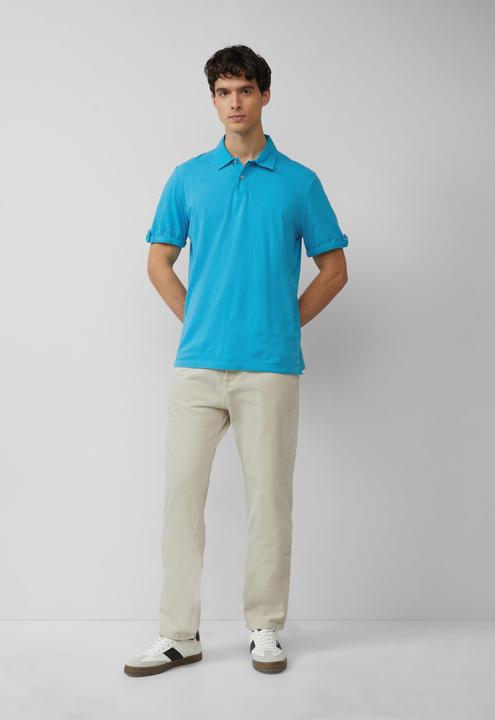 Actual product image S.Oliver Polo-Shirt Jersey-Poloshirt mit Ärmel-Detail (S)