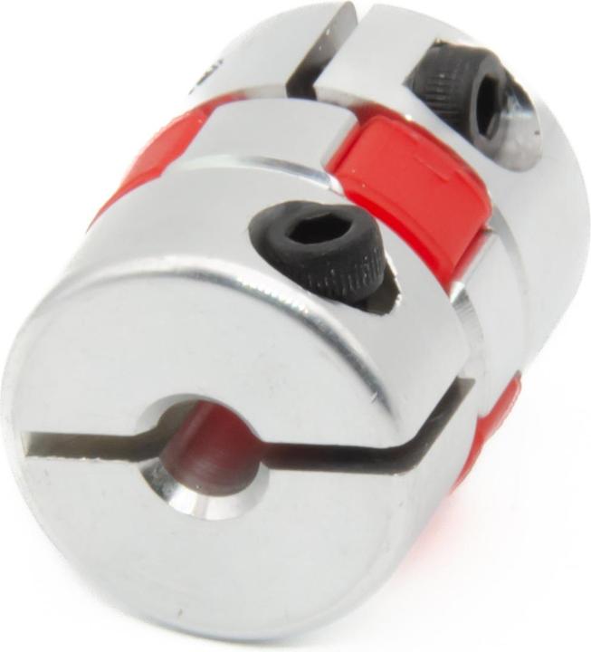 Actual product image Purecrea 8mm/5mm Flexible Aluminium Coupling with Plastic Insert
