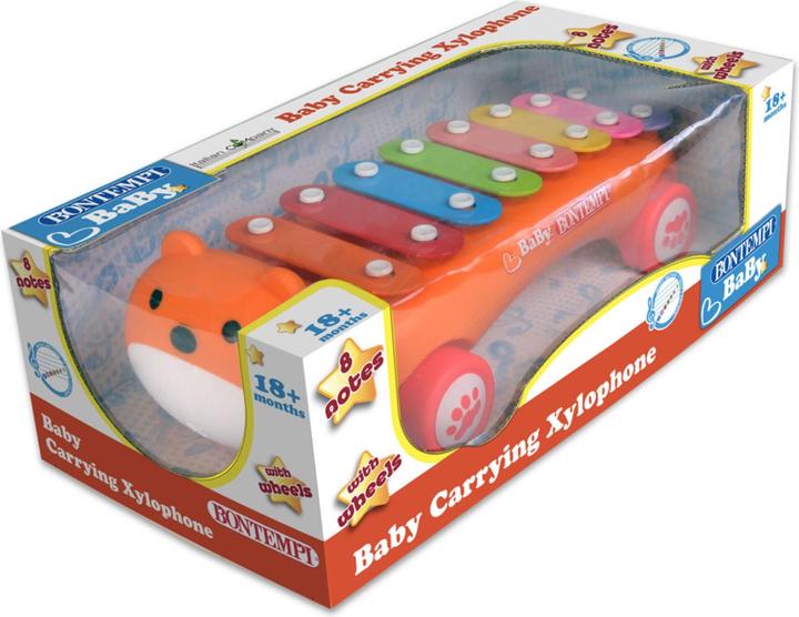 Image du produit Bontempi Xylophone pour bébé avec roues