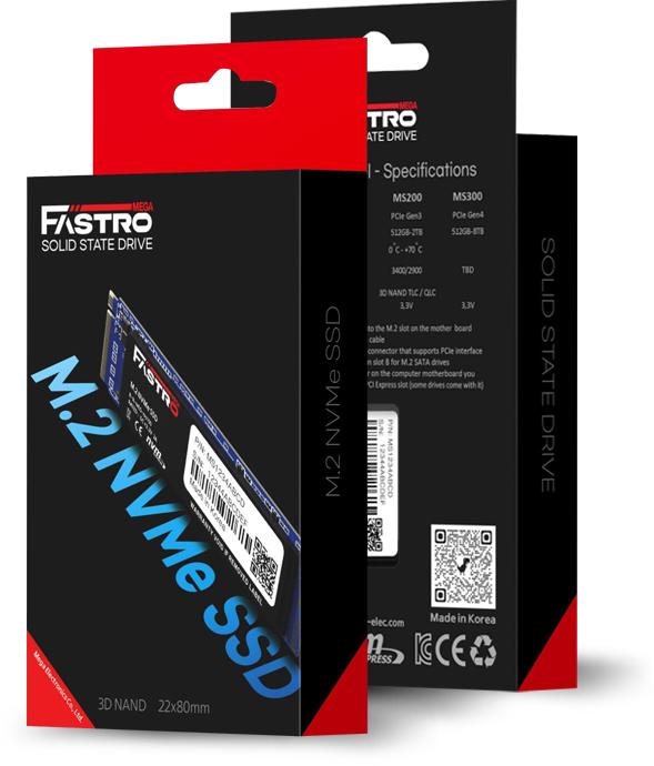 Produktbild Fastro MS150 (1000 GB, M.2 2280)