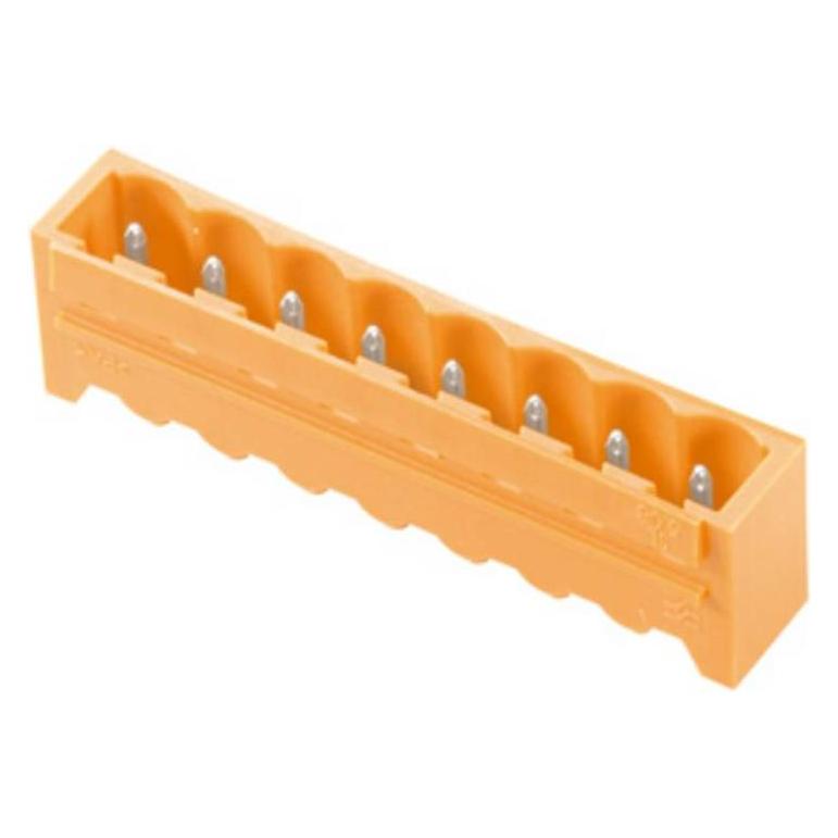 Weidmüller Stiftgehäuse-Platine BL/SL 5.08 Polzahl Gesamt 11 Rastermass: 5.08 mm, Elektronikkabel + Stecker, Schwarz
