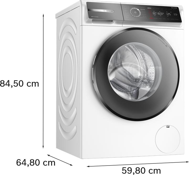 Produktbild Bosch Hausgeräte WGB256041 (10 kg, Links)