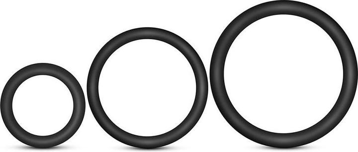 Blush performance vs4 cock ring set black (5 cm)