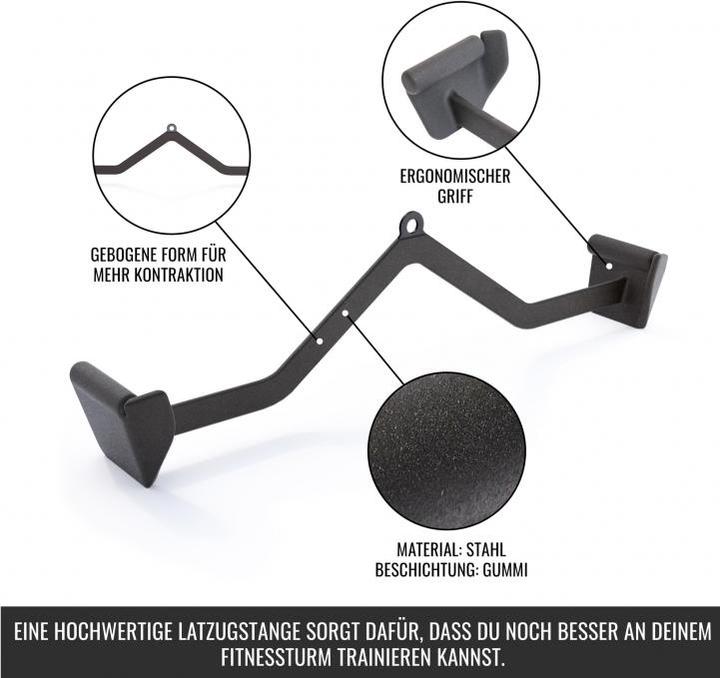 Image du produit Gorilla Sports Poignée de traction latissimus/d'aviron