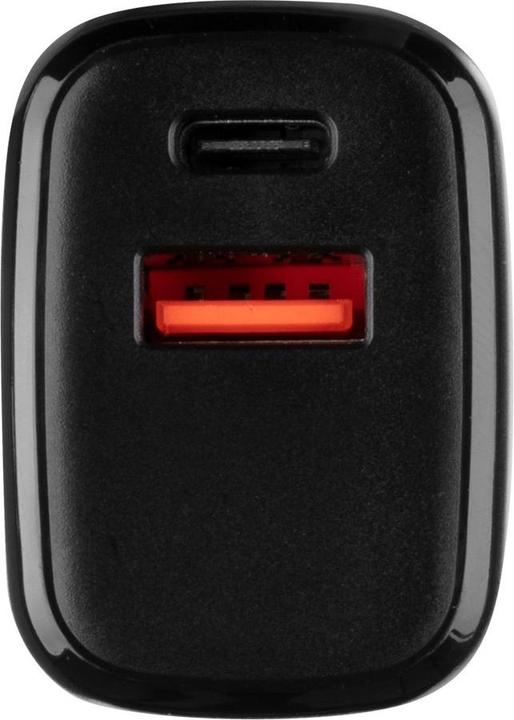 Actual product image Source Base plug Dual 20W Black (20 W, 2 ports)