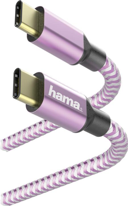 Produktbild Hama USB-C - USB-C Reflective (1.50 m, USB 2.0)