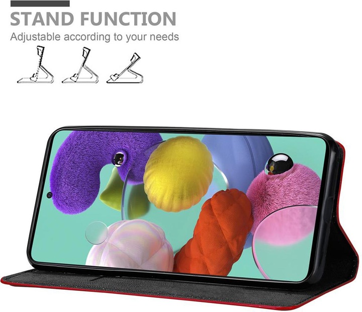 Produktbild Cadorabo Book Invisible Magnet Cover (Samsung Galaxy A51 5G)