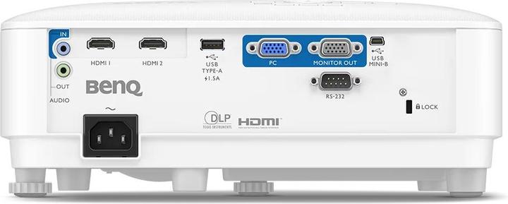 Productafbeelding BenQ MW561 | 1280x800 DLP 4000ANSI-lumen | 1,55-1,7:1 | Vaste lens | Hvit (WXGA, 4000 lm, 1.55 - 1.7:1)