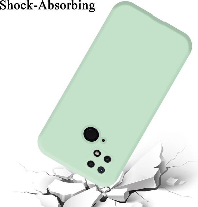 Produktbild Cadorabo TPU Liquid Silicone Case Hülle für Xiaomi RedMi 10C / POCO C40 (Xiaomi Redmi 10C, Xiaomi Poco C40)