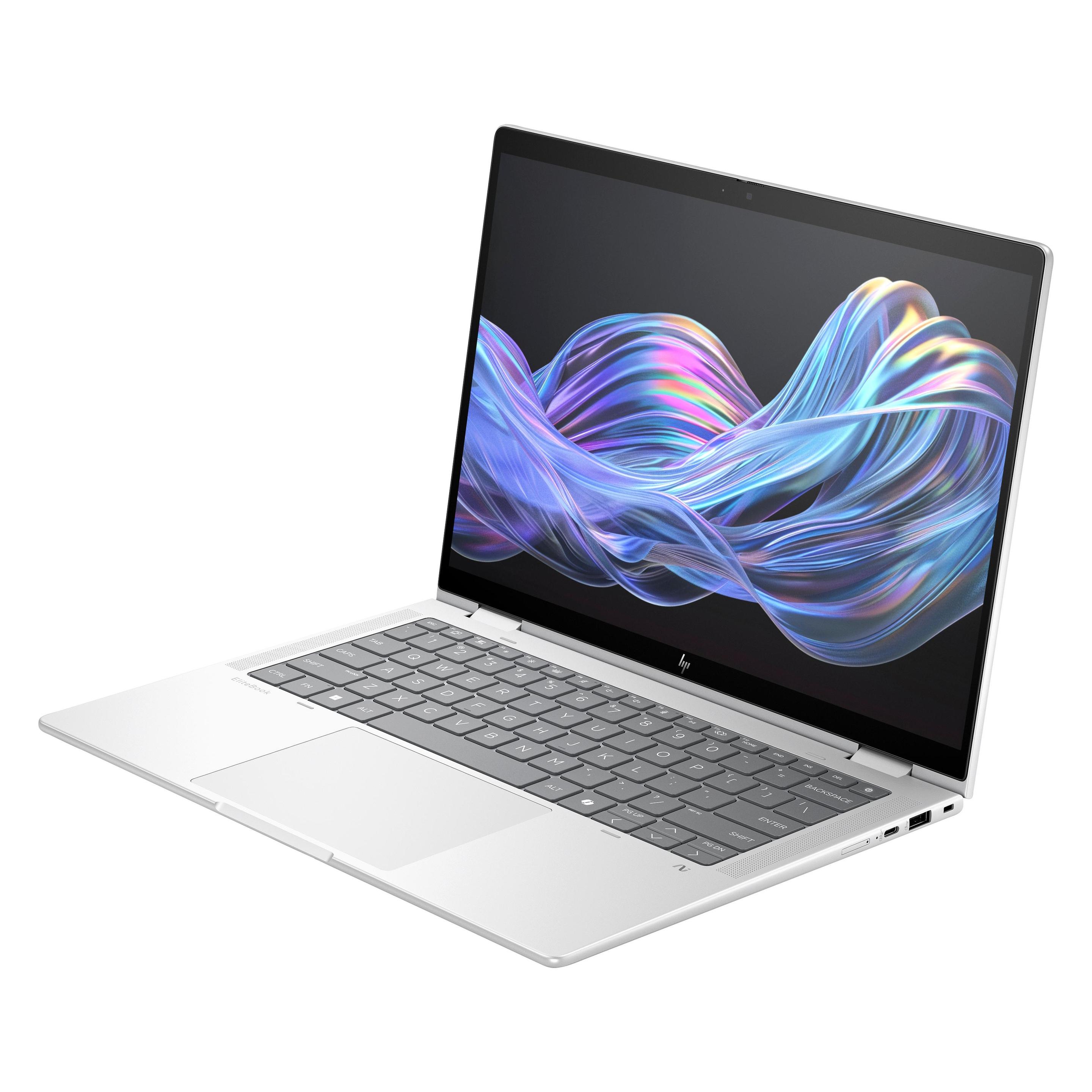 HP EliteBook X Flip G1i (14.14", 1000 GB, 32 GB, DE, Intel Core Ultra 7 258V), Notebook, Silber