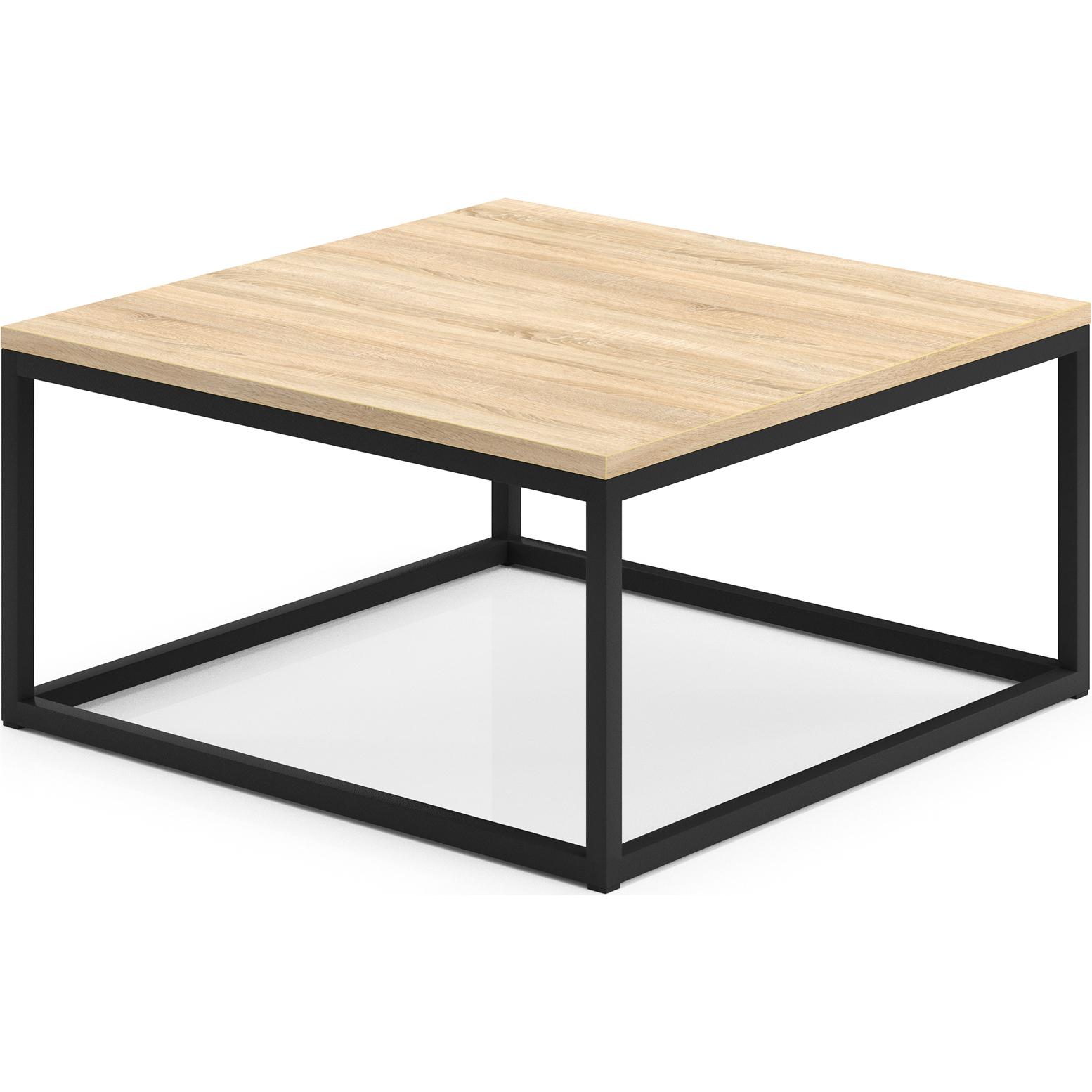 ADRK Furniture, Couchtisch + Beistelltisch, Belten (65 x 65 x 33 cm)