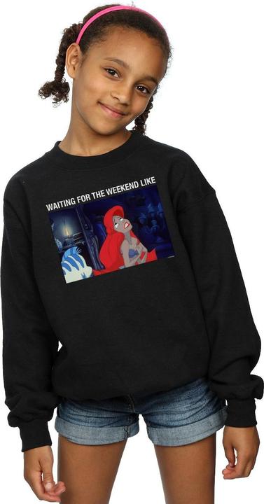 Produktbild Disney The Little Mermaid Waiting For The Weekend Sweatshirt Mädchen (128)