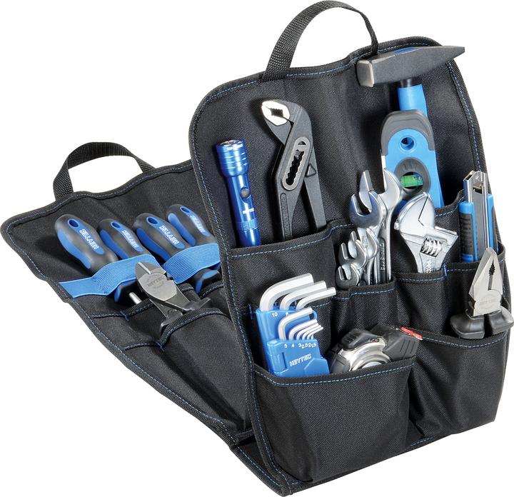 Actual product image HEYTEC Assembly tool assortment in rucksack, 92 pcs. (92 pieces)