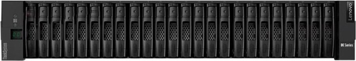 Immagine prodotto Lenovo ThinkSystem DE4000H (64GB Cache) HICless Hybrid Flash Array 2U24 SFF V2 (SAS, Fibra Canale)