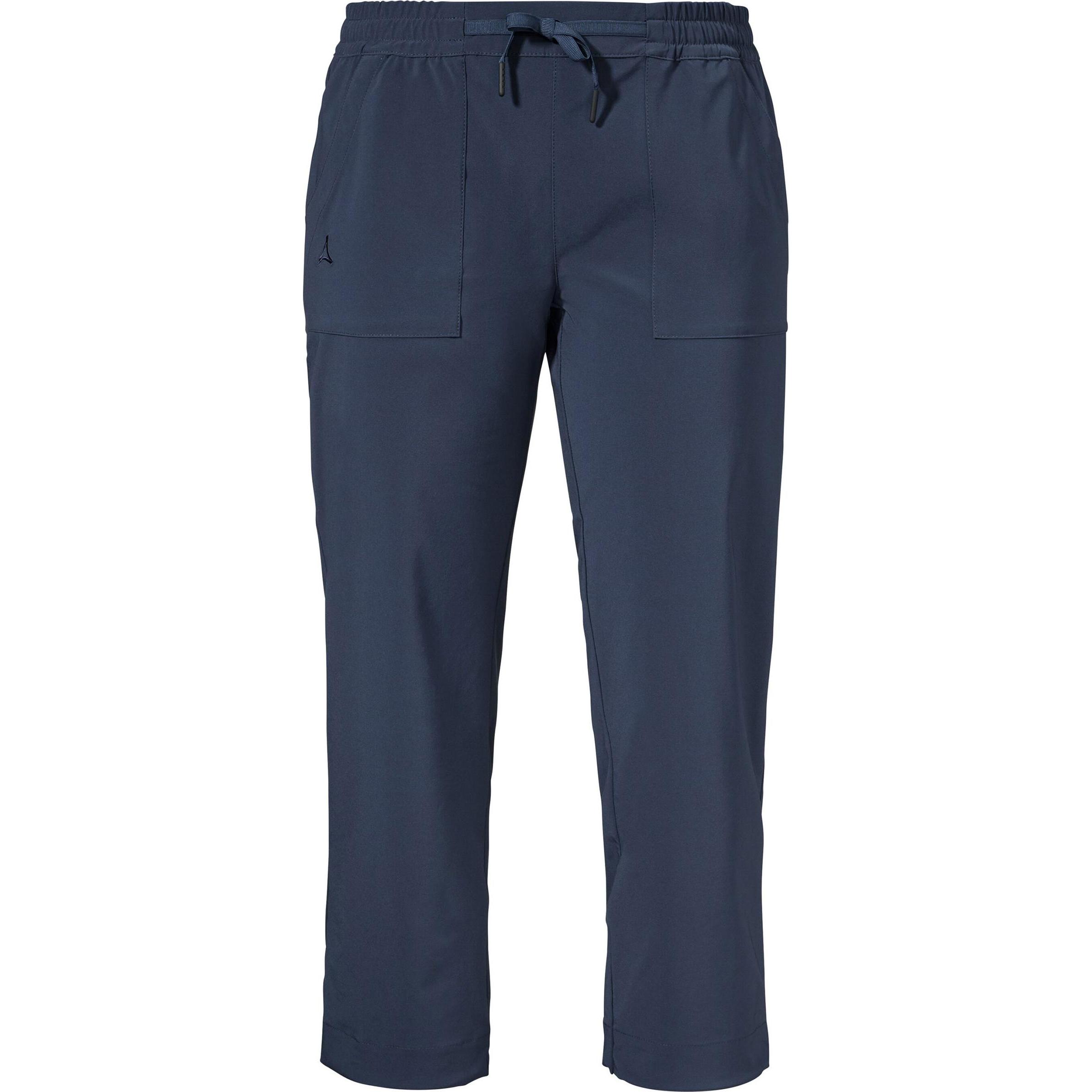 Schöffel, Damen, Outdoorhose, Women's Pants Rangun (48, 4XL), Blau, 4XL, 48