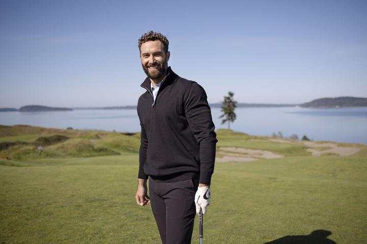 Produktbild Cutter & Buck Oakville Half Zip Sweater Men (M)