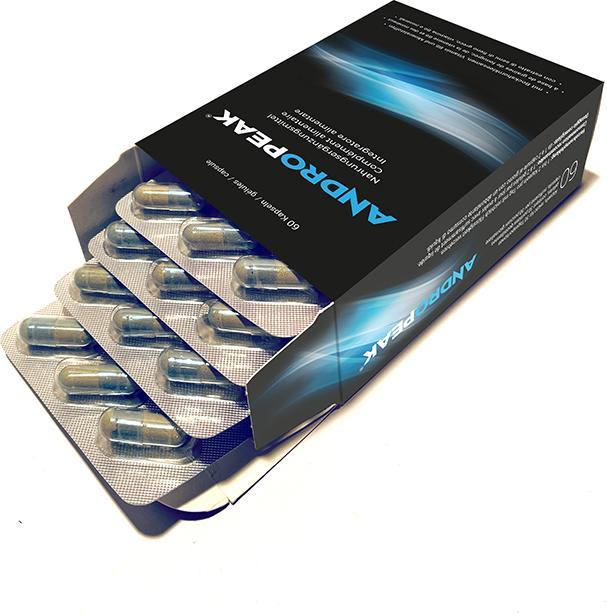 Actual product image Andropeak Capsule (60 Piece, Pills, 70 g)