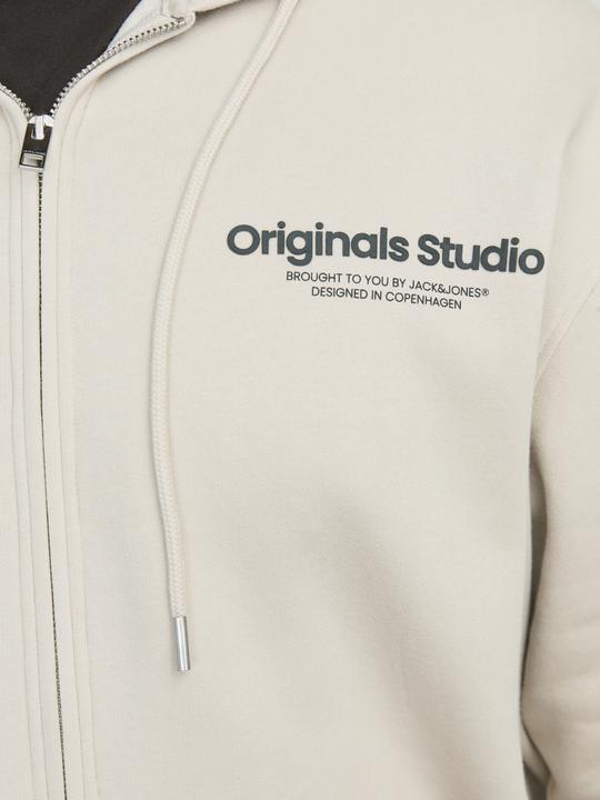 Produktbild Jack & Jones Plus Size Gedruckt Kapuzenpullover mit Reissverschluss Kapuzenpullover mit Reissverschluss (8XL)