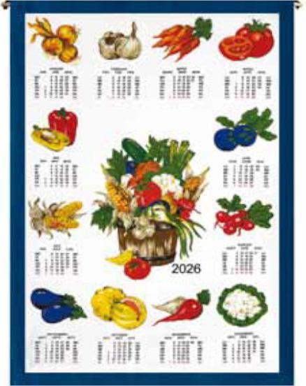 Image du produit Biefang Calendrier en tissu Champignons 45x65cm (45 x 65 cm)