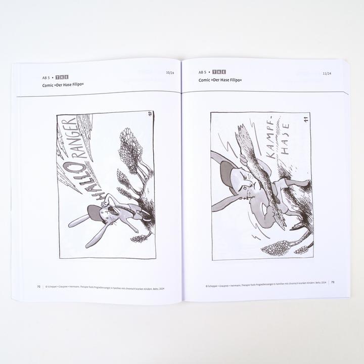 Actual product image Therapie-Tools Progredienzangst in Familien mit chronisch kranken Kindern (German, Florian Schepper, Jessy Herrmann, Sylvia Graupner, 2024)