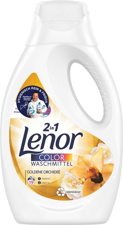 Image du produit Lenor Orchidée dorée (19 Cycles de lavage, Liquide)