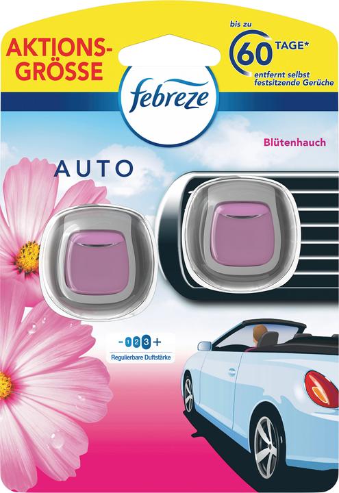 Productafbeelding Febreze Auto Luchtverfrisser Duo Pack Blossom Breeze
