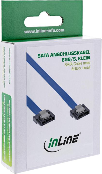 Produktbild InLine SATA 6Gb/s Anschlusskabel klein (30 cm, SATA)
