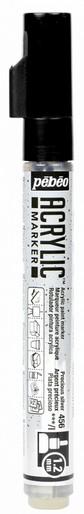 Produktbild Pebeo Acrylic Marker Dünn Rundspitze 1,2mm (Edles Silber, 1.20 mm)
