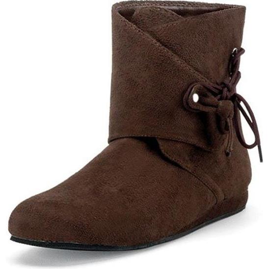 Pleaser Bauernschuhe Herren braun