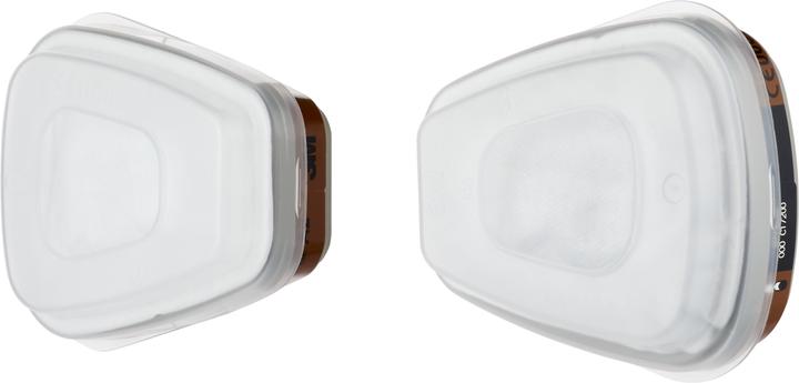 3M Ersatzfilter für Atemschutz Halbmaske 6002C (A2P2, 2 x)