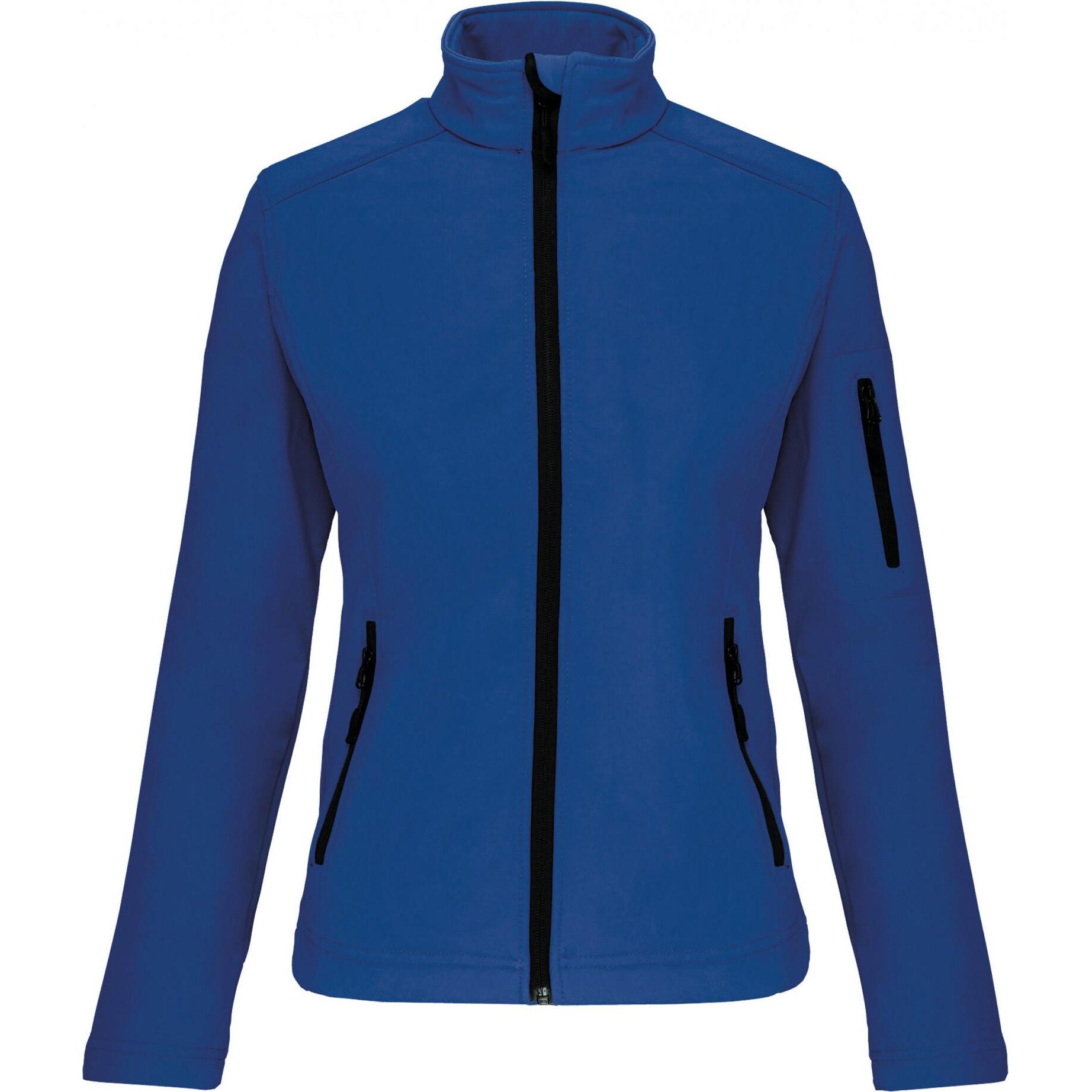 Kariban, Damen, Jacke, Softshell (4XL), Blau, 4XL