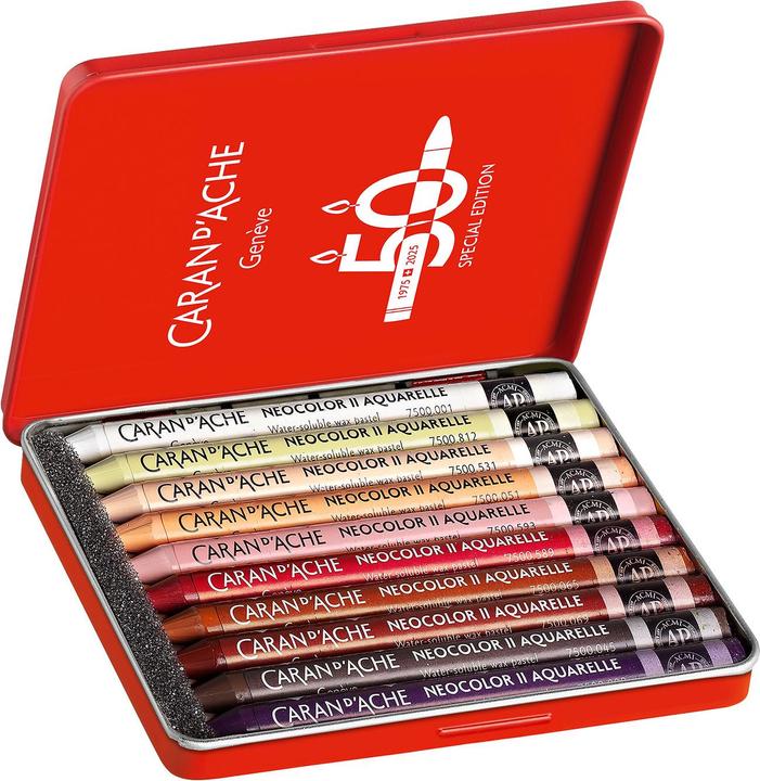 Produktbild Caran d'Ache Neocolor II (Mehrfarbig, 10 x)