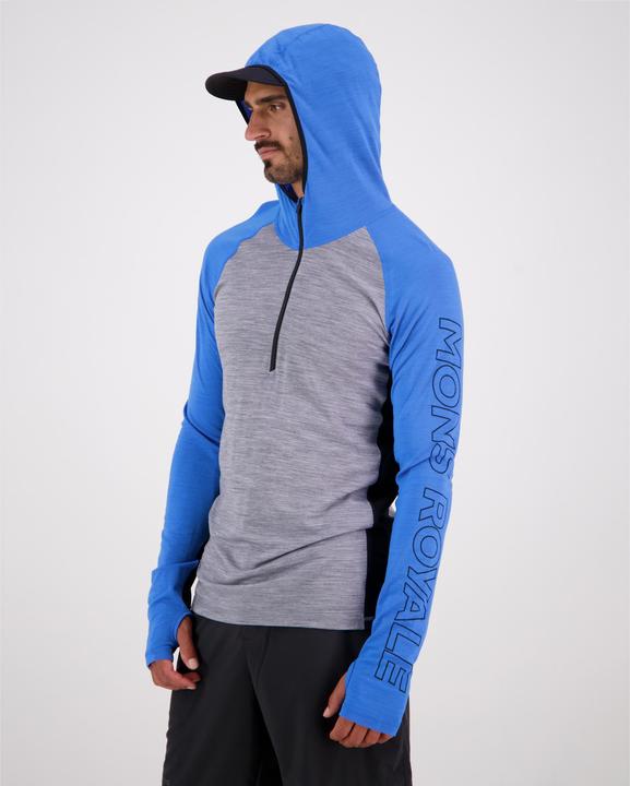 Actual product image Mons Royale Temple Merino Air-Con Hood (XXL)
