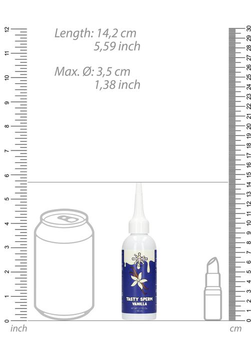 Actual product image Doc Johnson Cumface - Tasty Sperm - Vanilla - 80ML (Dice games)