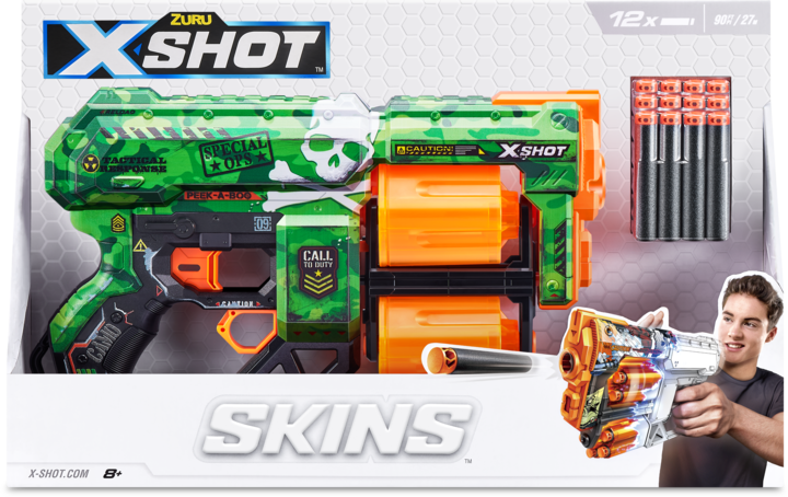 Produktbild Shot X-SHOT-SKINS-DREAD,S1,OPEN BOX,6PC
