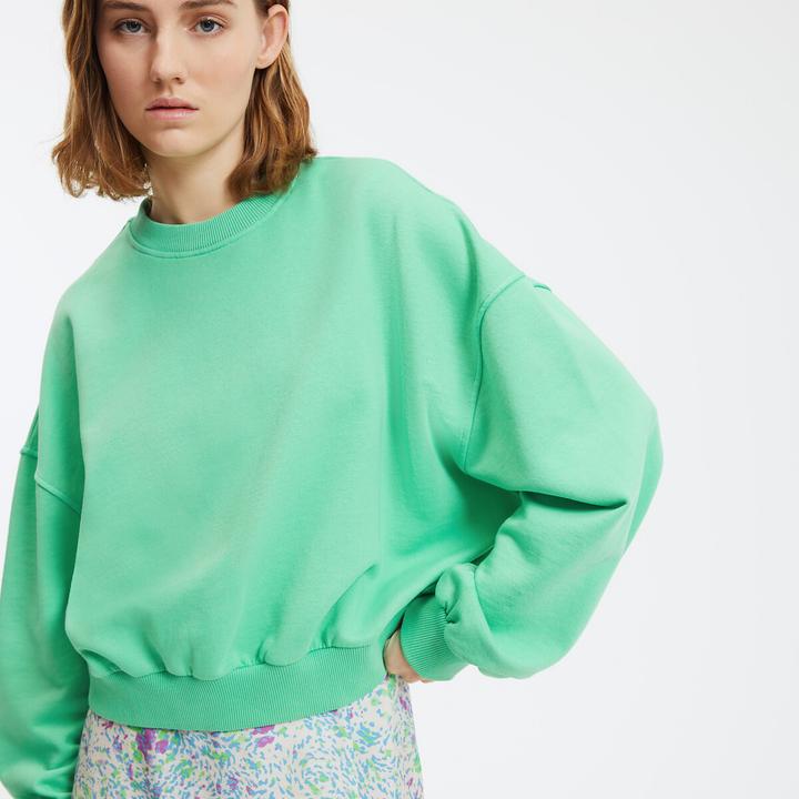Actual product image La Redoute Collections Kurzes Sweatshirt mit Rundhalsausschnitt (XL)
