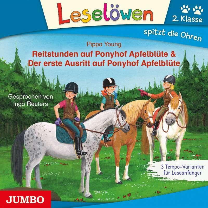 Young:Reitstunden auf Ponyhof Apfelblüt, Kinderbücher von Inga Reuters, Pippa Young