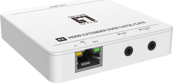 Actual product image LevelOne HDMI over Cat.5/6 Extender kit 4K 50 meters