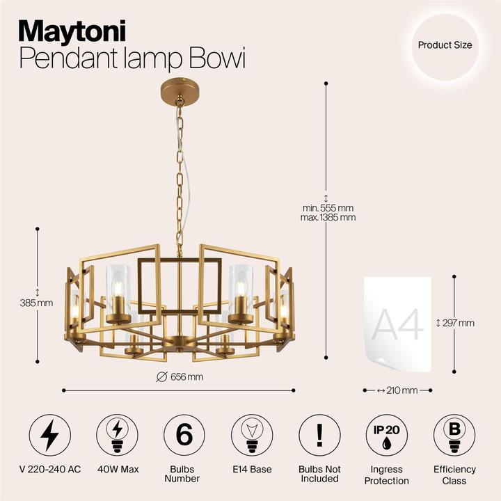 Produktbild Maytoni Bowi (E14)