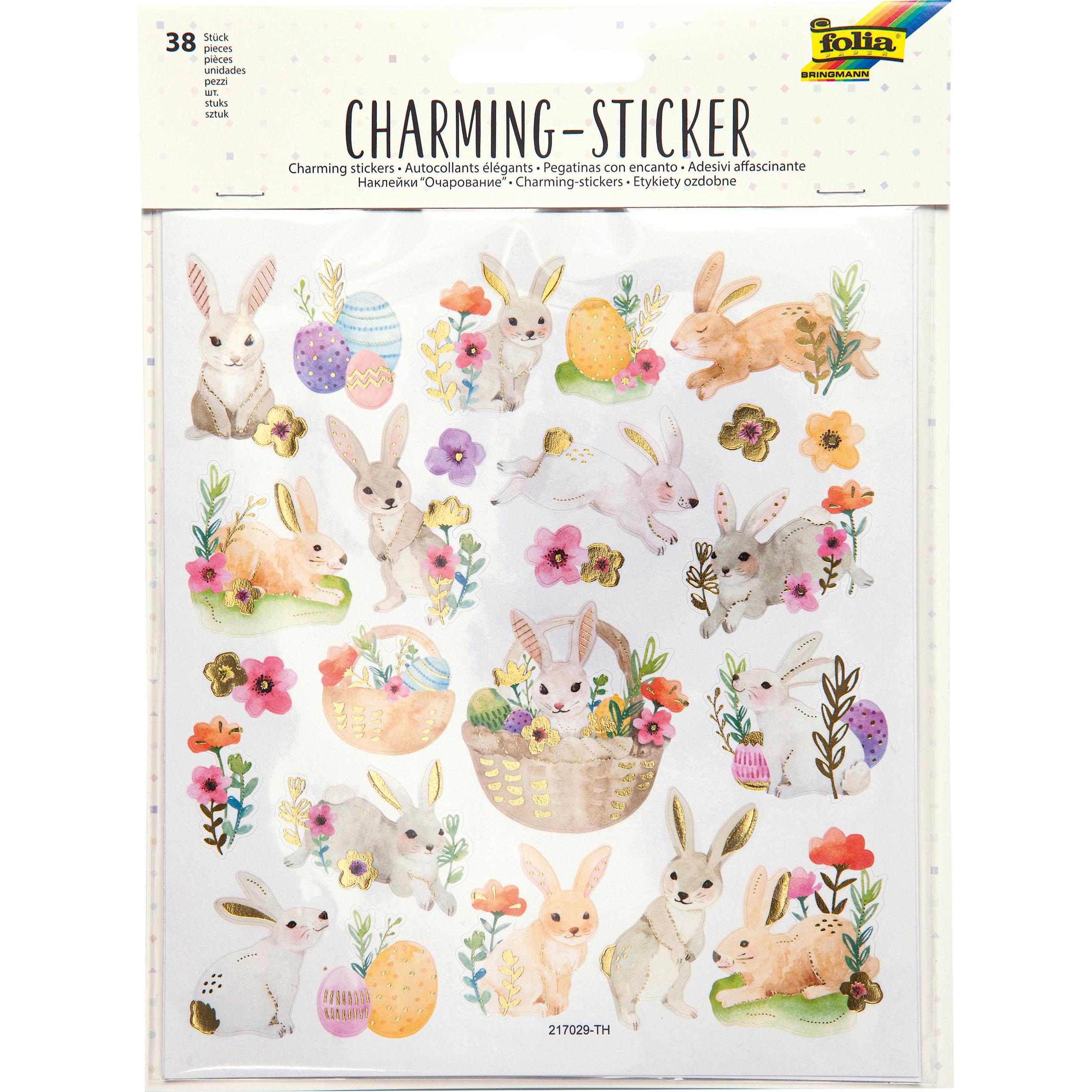 Folia, Sticker, Aufkleber Charming