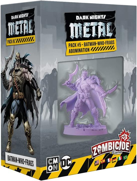 Productafbeelding Cmon CMND1229 - Zombicide 2nd Edition - Batman Dark Nights Metal Pack #5, leeftijd 14+ (Uitbreiding). (Duits)
