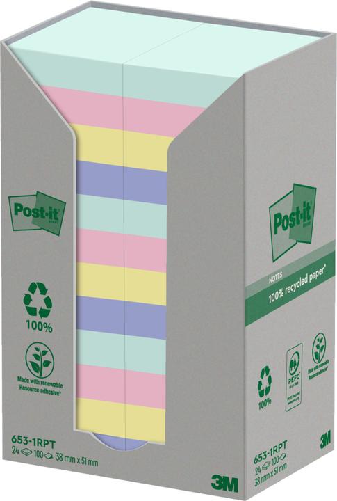 Actual product image Post-it Recycling (51 x 38 mm)