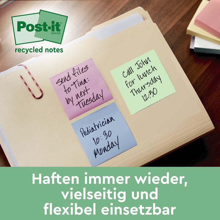 Image du produit Post-it Recyclage (51 x 38 mm)