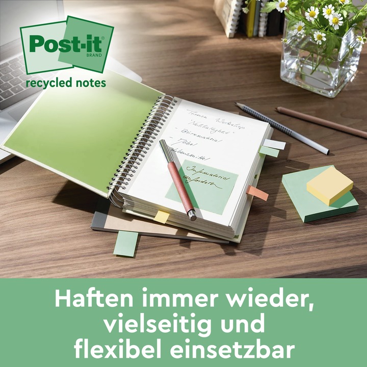 Image du produit Post-it Recyclage (51 x 38 mm)