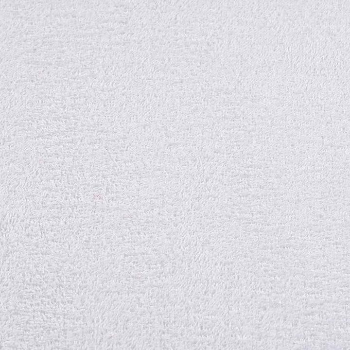 Produktbild VidaXL Handtücher 4 Stk. Weiss 50x100 cm 360 g/m² 100% Baumwolle Badetuch (50 x 100 cm)