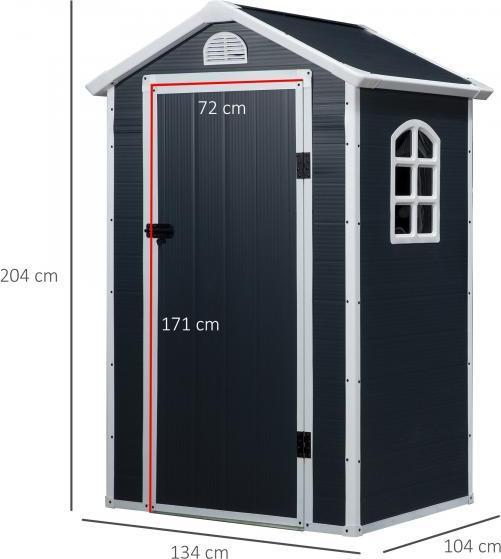 Immagine prodotto Outsunny Capanno degli attrezzi Capanno degli attrezzi