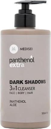 Produktbild Mey Panthenol Extra Dark Shadows 3 in 1 Cleanser for Face, Body, and Hair 500ml (500 ml)