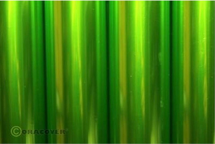 Actual product image Oracover ironing foil light green transparent 3 meter # 49